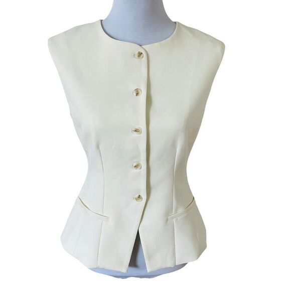 Third Form Skyline Tailored Bodice Tailored Vest Warm White Size 2 - Picture 1 of 13